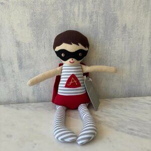 Alimrose - Super Hero Doll Rattle- NWT